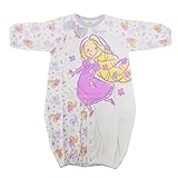 Disney ディズニープリンセス ベビー服 お着がえらくらくドレス＆カバーオール ラプンツェル 50-70cm