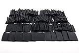 SummitLink 415 Pcs Black Assorted Heat Shrink Tube 10 Sizes Tubing Wrap Sleeve Set Combo by SummitLi