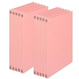プラス フラットファイル A4 タテ 樹脂製とじ具 10冊 ピンク 78-238 No.021N-10P