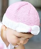 ラッフルバッツ リボン付きコットンニット帽子 Ella Grace 12-24M