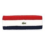 ラコステ (LACOSTE) ロゴ バイカラー ヘッドバンド ヘアバンド BY COLOR HEADBAND (099 トリコロール)