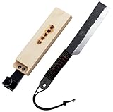 豊稔光山作 山鉈 安来鋼付 木鞘入 HT-3555