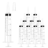 注射器 20ml シリンジ キャップ付き 20個 大容量 プラスチック オイル 注入 洗浄 液体測定と分配 シリンジ ペット給餌 給水、個別包装 (20ML 20個)