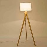 フロアランプ居間ソリッドウッドアメリカンクリエイティビティリモコンシンプルでモダンな垂直光源なし ( サイズ さいず : L l )