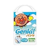 新ネピアＧＥＮＫＩパンツ ＢＩＧ３８枚  1ケース　3セット