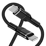 Vedfoad USB Type C ケーブル 20W 急速充電 1.8M usb c to c 充電ケーブル PD対応 iPhone16ケーブル 超高耐久 データ転送 タイプc ケーブル iphone15 充電ケーブル iPhone16 15シリーズ、Galaxy s24、Google、Sonyその他Android Type-C機器対応（ブラック）