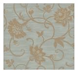 York Wallcoverings ad8142smp VerandaフローラルJacobean 8 x 10壁紙メモ型サンプル