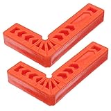 P Prettyia ポジショニングスクエア　90度　正方形　クランプコーナークランプルーラー　耐久性　実用　２個