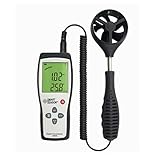 デジタル風速計 温度計　 ドローン 高精度 風速計測 LCDスクリーン 携帯用 AS836