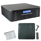 ANABAS コンパクトオーディオシステム AA-003 CDプレーヤー Bluetoothスピーカー 通販天国限定部品収納ポーチセット