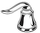 American Standard M962404-0020A HANDLE KIT PRINCETON Polished Chrome [並行輸入品]
