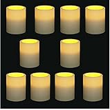 ちらつきLEDライト電池式バルブライトfor Holiday、フェスティバルCelebration、Electric Flameless Candle Light
