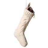 tenworld装飾ストッキング袋ギフトフィラーSockレッドクリスマスHangingストッキング 37*12cm B01KV6RSC0
