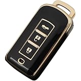 [Kinotaka] ソフトTPU製 スマートキーケース 三菱車用 デリカD5 アウトランダー PHEV ekスペース ekスペースカスタム 適合 日産車用 デイズルークスなど専用設計キーホルダー 360度フル プロテクション
