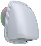 ユニックス 屋外用製品 アルミ製 パイプフード 120度型：PAG250ADFQ 深型フード 横ガラリ 防火ダンパー 10メッシュ