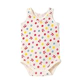 MIKIHOUSE(ミキハウス)カラフルドット うさこランニングボディシャツ(70cm・80cm・90cm) ９０ｃｍ,白（01）