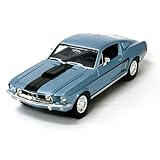 フォード 1968 マスタング GT コブラ ジェット （青 BLUE） 1/18 マイスト ダイキャストカー ミニカー ford mustang maisto