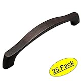 Cosmas ® 9444 – 128orb Oil Rubbed Bronze Contemporaryキャビネットハードウェアハンドルプル – 5 " ( 128 mm )穴中心 – 25パック