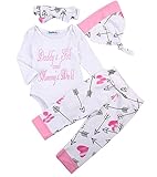 新生児女の子服ベビーロンパース洋服パンツセット長袖冬服 カラー: ホワイト