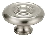 Alno a817 – 14-snロープ従来ノブ、サテンニッケル、1 – 1 / 4 "