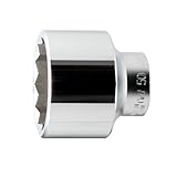 FLAG(フラッグ) 3/4"(19.0mm) スタンダードソケット 50mm 永久保証 STRAIGHT/10-2369