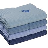 イブル布団 NEWキルティングマットストライプ (Stripe) 柄 150x205cm 綿100％ ピグメント 継ぎ目なし Qriginal 韓国産 敷きパッド 韓国製 キルティングマット ラグ マット 赤ちゃん ベビーマット プレイマット 寝相アート ソファーカバー 中綿増量タイプ (Pastal_Blue)
