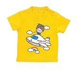 BabyChips ちいさなパイロット(名入れ半袖ベビーTシャツ) 140 デイジー