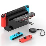 Unitek 2024 リモコン付 Switch用カードリーダー Switch専用ソフト切替カードリーダー 【Nintendo Switch&Switch OLED対応】 切り替え4 コンパクト おしゃれ 携帯便利 プレゼントに