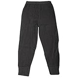 キッズ・子供・ジュニア ボーイズ サーマル ロング丈 ポリビスコース レギンスパンツ アンダーパンツ インナー スパッツ ズボン下 男の子 (ヒップ:52cm(3-5歳)) (チャコールグレー)