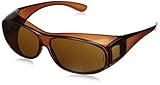 Crossfire 3115 OG3 Over the Glass Safety Glasses Brown Lens - Crystal Brown Frame [並行輸入品]