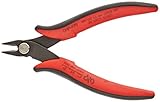 Hakko CHP-170 Micro Soft Wire Cutter, 1.5mm Stand-off, Flush Cut, 2.5mm Hardened Carbon Steel Constr