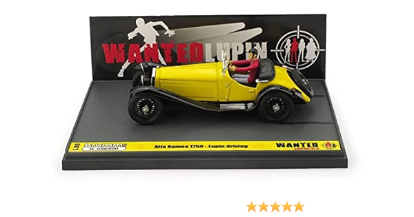 Amazon Brumm ブルム ルパン三世 ミニカー 1 43 アルファロメオ Gs スパイダー 1750 ドライブ フィギュア イタリア製 ミニカー ダイキャストカー ホビー