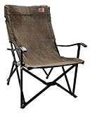 キャンピングムーン（CAMPING MOON） 焚き火 チェア ローチェア ロースタイルチェア 帆布生地 F-1003C-K