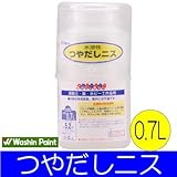 和信ペイント 水溶性 つやだしニス [0.7L] 学校でも使われている、紙粘土や紙にも塗れるニス 和信化学工業