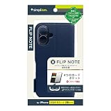 Simplism シンプリズム iPhone 16 [FlipNote] 耐衝撃フリップノートケース TR-IP24M2-FN-SHNV