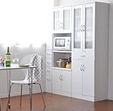 スリム ラック 横幅 25cm 台所/キッチン/洗面所 収納家具 鏡面 すきま収納 ホワイト 白 チェスト