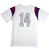 [angel628] 人気Tシャツ キャプテン翼 風 武蔵 三杉淳 14番 棉100％ 半袖tシャツ Tシャツ ホワイト T-SHIRTS 日常服 コスプレ 記念シャツ キャラクター (M)