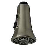 Kingston Brass Gourmetier KDH8728 Pull-Down Kitchen Faucet Sprayer, Satin Nickel [並行輸入品]