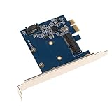 SONONIA PCI-エクスプレス→　mSATA3.0 + SATA 3.0 HDD / SSD　アダプタ　コンバータ　カード　ASM1061チップ　 交換性　便利性　