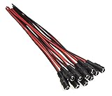 KAUMO DC電源コネクタ 外径5.5mm 内径2.1mm (ジャック10個) KM-DC304