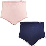 アビックス マミールナ マタニティショーツ2枚セット L-LL ピンク&ネイビー リブ 761373
