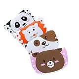 4PCSコットンベビー汗吸収タオル6つの層の汗のウィッキングパッドビブス21 * 48CM-A01