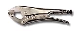 Grip-On 123-10 10-Inch Straight/Swivel Tip Locking Pliers, Nickel-Plated [並行輸入品]