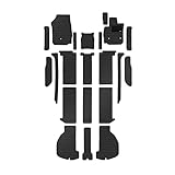 【防水マット】Aviles アルファード ヴェルファイア 30系 フロアマット【カーボン柄】(06：形状【６】)