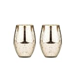 Essential D?cor Entrada Collection Antique Vase, 6.5 by 3.85-Inch, Silver [並行輸入品]