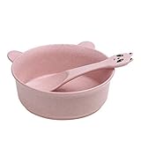Happy Hours - Applied Organic Wheat Straw Children Tableware / Environmental Protected Cute Panda Dr