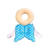 GoodsLand 赤ちゃんのごっつん防止 天使のパッド 安全パッド 超軽量 ベビー 頭を保護 セーフティー エンジェルリング 枕 リュックタイプ (ブルー) GD-BABY-GUARD-BL