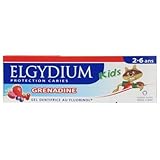 Elgydium Red Berries Toothpaste Gel with Fluorinol for 2-6 Years Old Kids 50 Ml by Elgydium [並行輸入品]