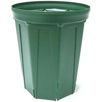 Amazon.co.jp: スリット鉢 プラ鉢 21cm ロングタイプ 1個