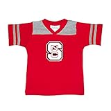 NCAA North Carolina State Wolfpack幼児用男の子サッカーシャツ、赤、3